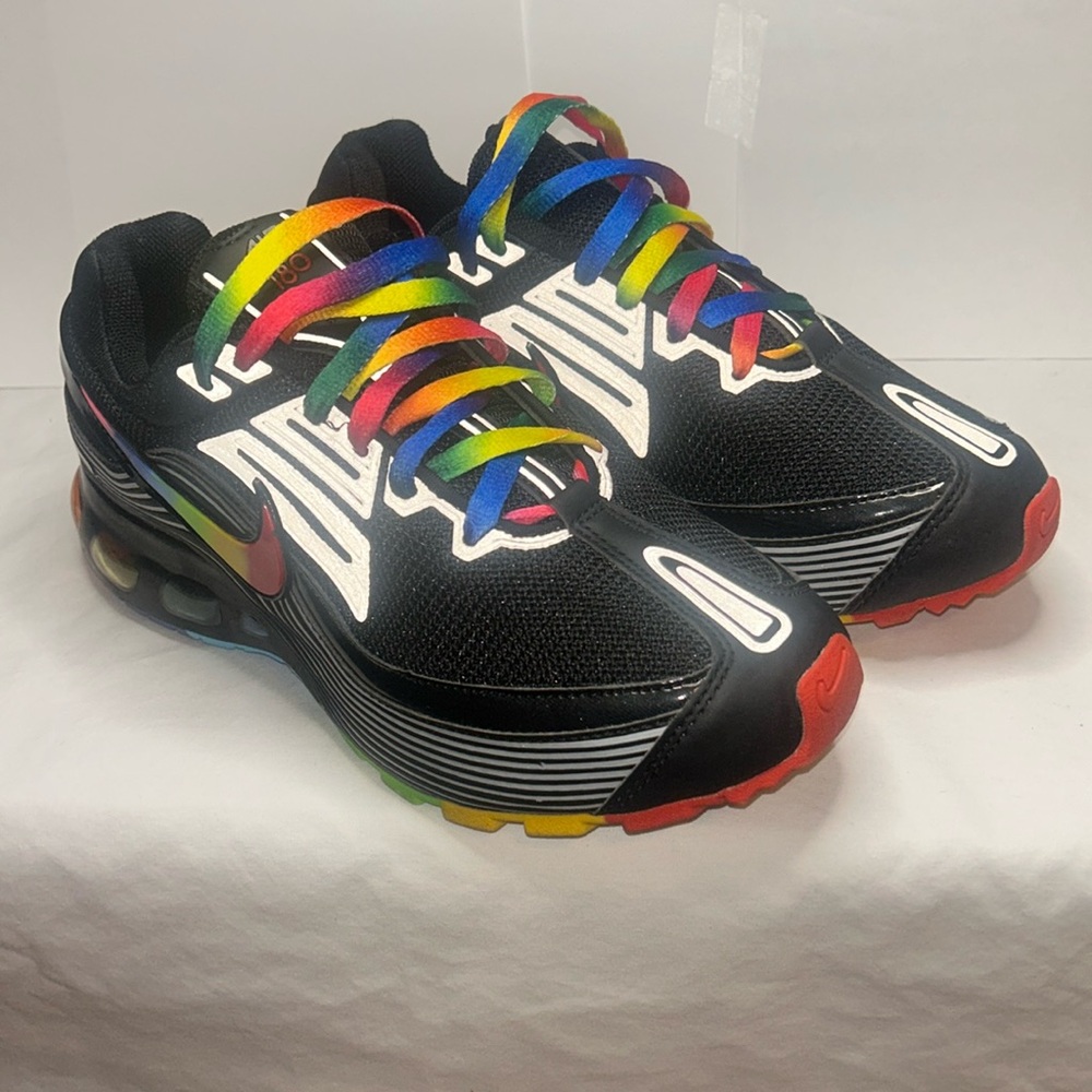 WOMEN-Air Max 180 "Black Rainbow”